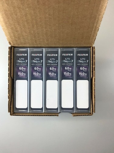 CARTOUCHE DE BANDE FUJI FILM LTO-7 (5 PACK) 6,25 To STOCKAGE DE SAUVEGARDE - #16456574 - NEUF - Photo 7/11