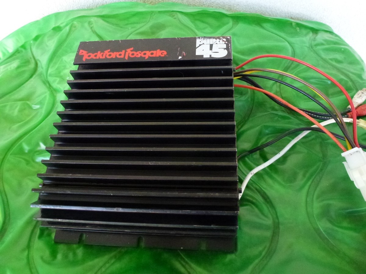 Rockford Fosgate Punch 45 RECAPPED 2nd Gen Old School
