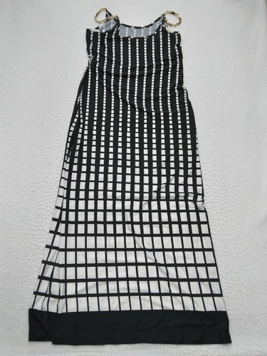 msk black and gold dress