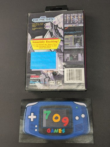 Heavy Nova (Sega Genesis, 1991) IN BOX BOXED - Bild 2 von 3
