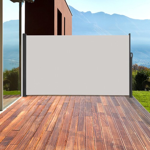 2 x 3m Seitenmarkise Balkonmarkise Markise UV-schutz Sichtschutzwand Wandmarkise - Bild 2 von 12