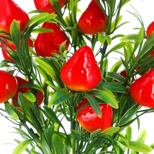 3 Pcs Strawberry Decorations for Party Simulation Bouquet Faux Miss - Picture 5 of 11