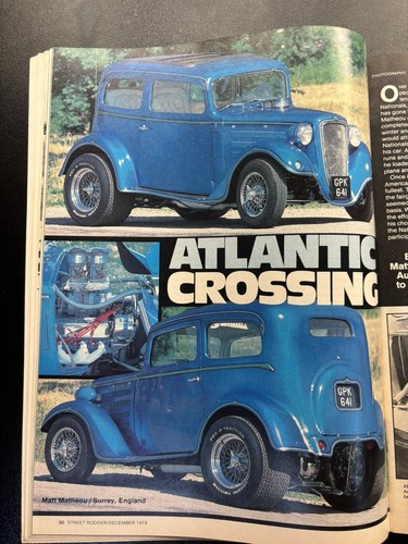 Vintage STREET RODDER Magazine Dec 1978 Bucket Model A Upholstery Tips Coupe - Picture 15 of 18
