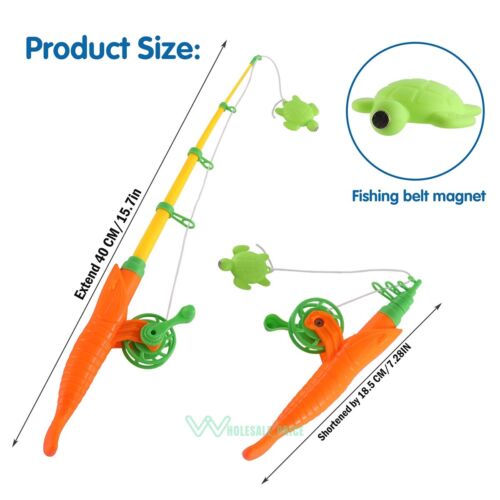 Fishing Bath Game Toys For Kids Girls Boys Toddlers Bathing 1 2 3 Years Old Age - Picture 4 of 15