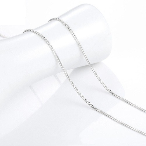 925 Sterling Silver Diamond Cut Curb Chain Necklaces 1.5MM/2.2MM 18"/20"/22"/24" - Picture 6 of 27