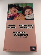 Rooster Cogburn (...and the Lady) (VHS) 1975 John Wayne Katharine Hepburn TESTED