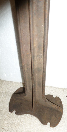 Vintage Cobblers Set 3 Stands , 8 Shoe Forms Molds Antique Cast Iron - Picture 6 of 12