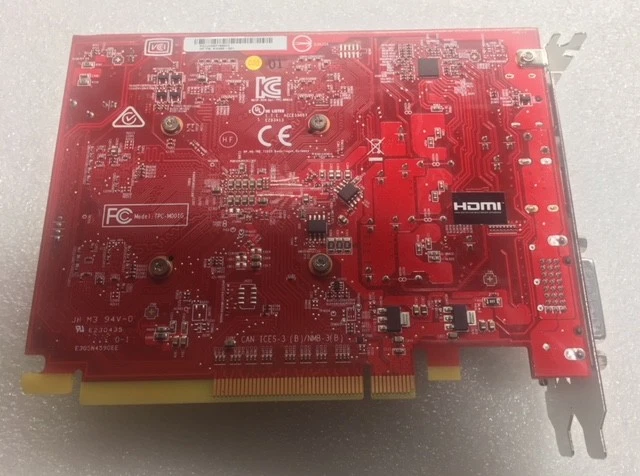 HP GENUINE 910486-001 AMD RX 460 HanSolo-B FH 2GB GDDR5 PCIex1 - Image 2 of 2