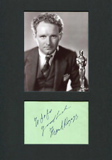 ACTOR & FILM DIRECTOR Frank Borzage autograph, signed album page mounted ACTOR & FILM DIRECTOR Frank Borzage autograph, signed album page mounted