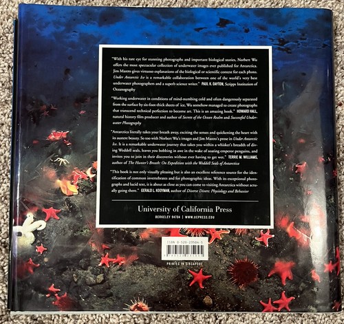 Under Antarctic Ice: The Photographs of Norbert Wu Hardcover Large Pictures Book - Bild 10 von 10