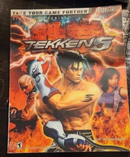 Tekken 5 Video Game Strategy Guide Book Paperback Preowned Brady 