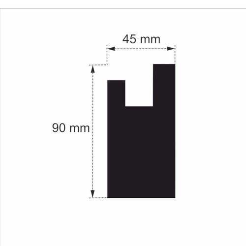 10 Meter LED Band Profil Stuckleiste für indirekte Beleuchtung XPS OL-36 Weiß - Bild 2 von 3