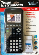 Texas Instruments TI-84 Plus Graphing Calculator - Black Texas Instruments TI-84 Plus Graphing Calculator - Black