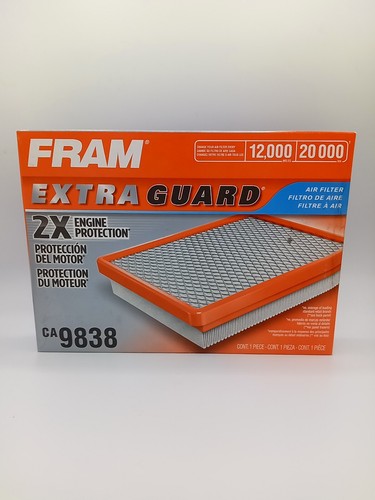 Fram Air Filter-Extra 2X engine Guard CA9838 Dodge Charger SE 2009 2.7 liter V6 - Picture 1 of 3