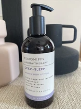 Pecksniff's Aroma Therapy Deep Sleep Hand Body Lotion Pump Sage Lavender Relax