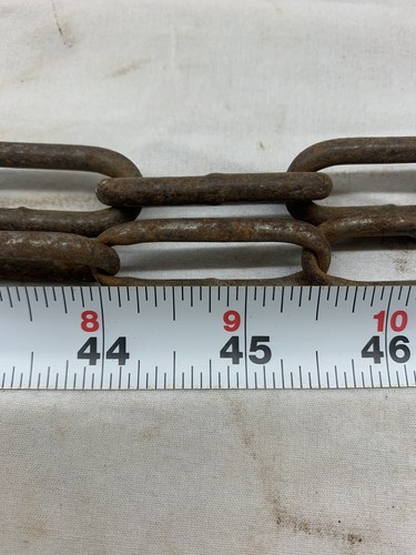 Dog Tie Out Chain w/ Brass Snap Hook Extra Heavy, 11.5’ For Large Pets/ Animals - Picture 5 of 6