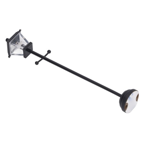 1/12 Scale Dollhouse Street Light LED Miniature Dollhouse Street Lamp Black - Picture 21 of 23