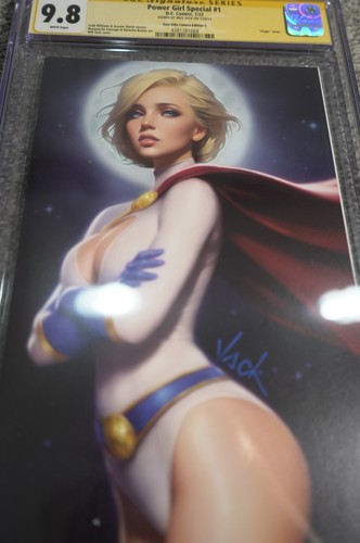 Power Girl Special #1 - CGC SS 9.8 - Signed by Will Jack - Virgin Variant -C