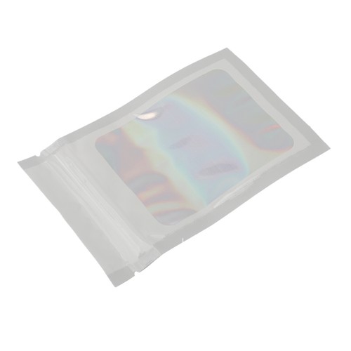 100pcs Resealable Odor Proof Pouch Holographic Smell Proof Packaging Bag Wit NHE - Picture 16 of 33