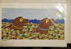 Take the Time-Chocolate Labs Art Print by Angela C Alexander 2009