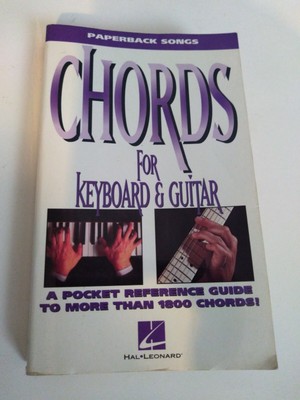 Chords For Keyboard And Guitar The Paperback Songs Series 9780793545360 Ebay