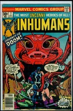 Marvel Comics The INHUMANS #7 Black Bolt Medusa Triton Gorgon Karnak FN/VFN 7.0