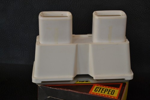 Vintage stereo diascope Stereoscop SALUT-M ussr + 10 Stereo slides - Picture 9 of 15