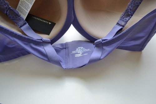 Sujetador Curvy Couture Tulipán Encaje Bajo Alambre Talla 40H - Imagen 4 de 9
