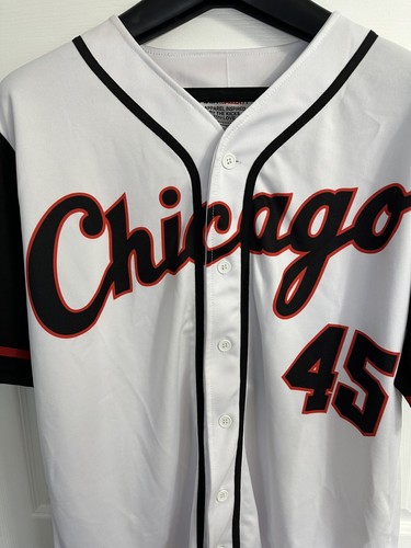 Michael Jordan 45 Sneak Gallery Chicago Bulls Jersey Large (RARE) - Picture 5 of 11
