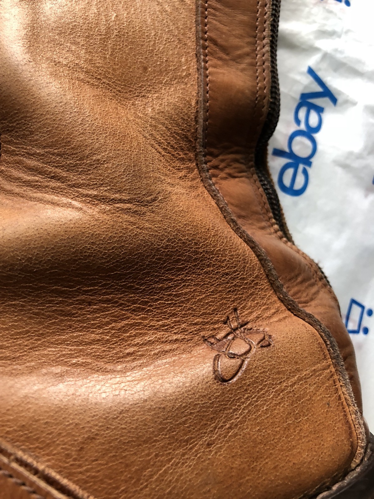 John Fluevog Vintage Leder Stiefel Tall Lace Up Stiefel Leder Größe 7 e83e8c John Fluevog Vintage Leder Stiefel Tall Lace Up Stiefel Leder Größe 7 e83e8c