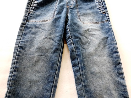 Wonder Nation Jungen Jeans Acid Wash Jogger Pull-On blau Denim Large 10-12 - Bild 4 von 10