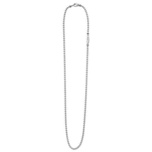 🆕LAGOS Signatur Kaviar Sterlingsilber Perlen Kette Halskette 34 Zoll - Bild 5 von 13