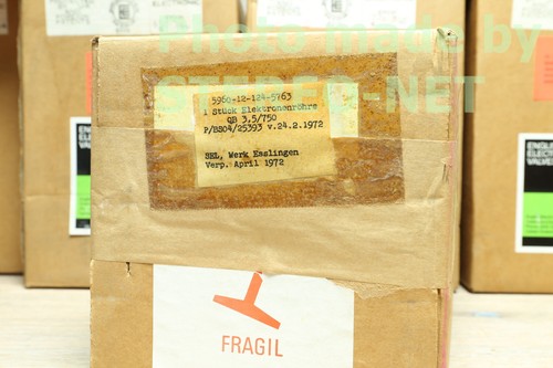 Röhre Tetrode ENGLISH ELECTRIC VALVE Co. QB 3,5/750 NOS Ersatz 4-250A/5D22 Tube. - Picture 10 of 10