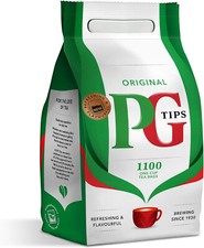 PG Tips One Cup Square Teabags Flavourful Black Tea - Pack of 1100 0.03 per strip