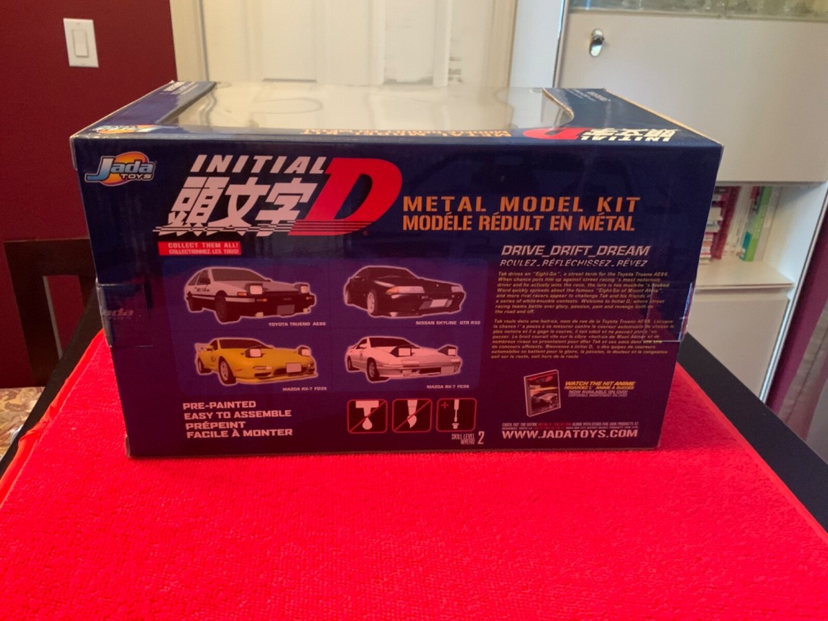 Jada Toys INITIAL D Mazda RX-7 FC3S Kit Die Cast Night Kids