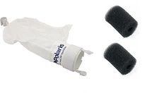 Polaris 280 All Purpose ZIPPER Bag K13 K-13 & 2 Tail Scrubbers