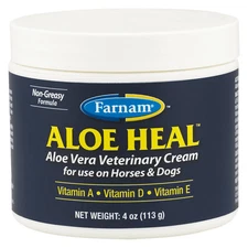 Farnam Aloe Heal Aloe Vera Cream 4oz for Cuts Abrasions Skin Irritations