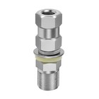 3/8"x24 to SO-239 Antenna Stud Mount Adapter UHF Female Connector for CB Radio