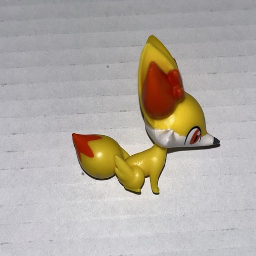 Pokemon Fennekin Yellow Figure Toy 2" Nintendo - Picture 2 of 6