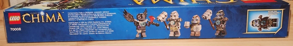 LEGO 70008 - Legends Of Chima Gorzan's Gorilla Striker sellado de fábrica Foto 3 de 4