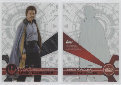 2017 Topps Star Wars High Tek Form 1 Pattern 3 Lando Calrissian #18 6or - Picture 3 of 3