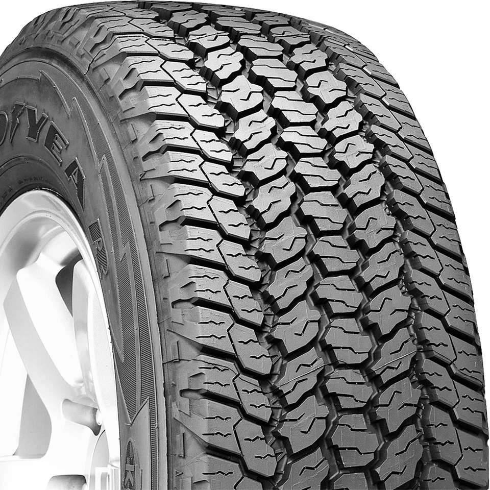 4 Goodyear Wrangler All-Terrain Adventure With Kevlar LT 225/75R16 Load E 10 Ply Foto 2 de 4