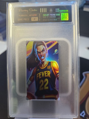 #ad #ad 2025 Parodeez Studios Mini Masterpieces Caitlyn Clark Fan Art Silver Holo 1 1 $300.00
