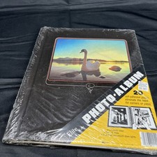 Vintage Photo Album K Mart 10 Sheets 20 Pages Self Adhesive 11.5  x9.75  NOS