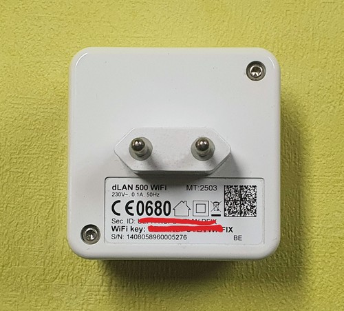 Devolo dLAN 500 WiFi AVmini Powerline Netzwerkadapter  - Bild 7 von 7