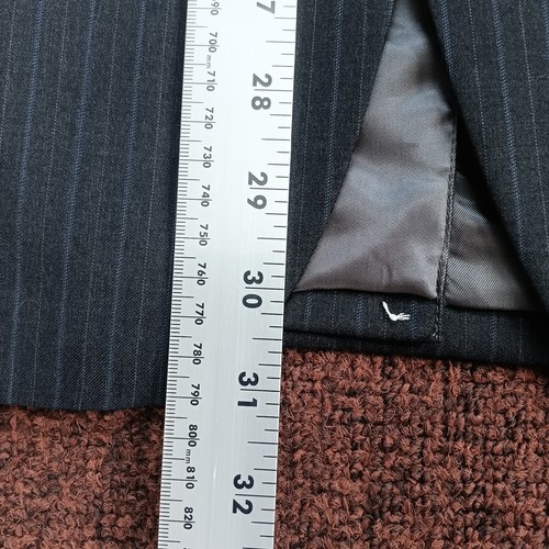 Lauren Ralph Lauren Blazer Jacket Men 40 Regular Pinstripe Wool Blend Sport Coat - Picture 16 of 21