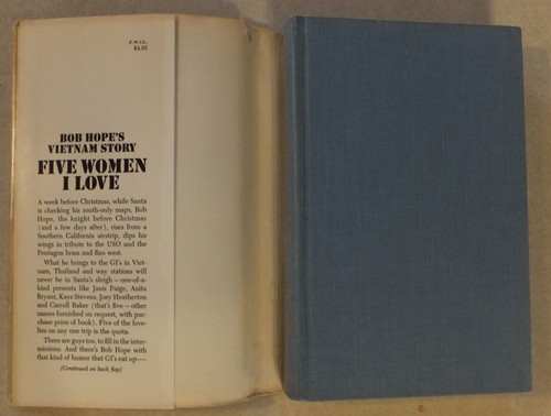 BOB HOPE'S VIETNAM STORY FIVE WOMEN I LOVE 1966 FIRST ED HC W/ DJ ILLUSTRATED - Picture 3 of 8
