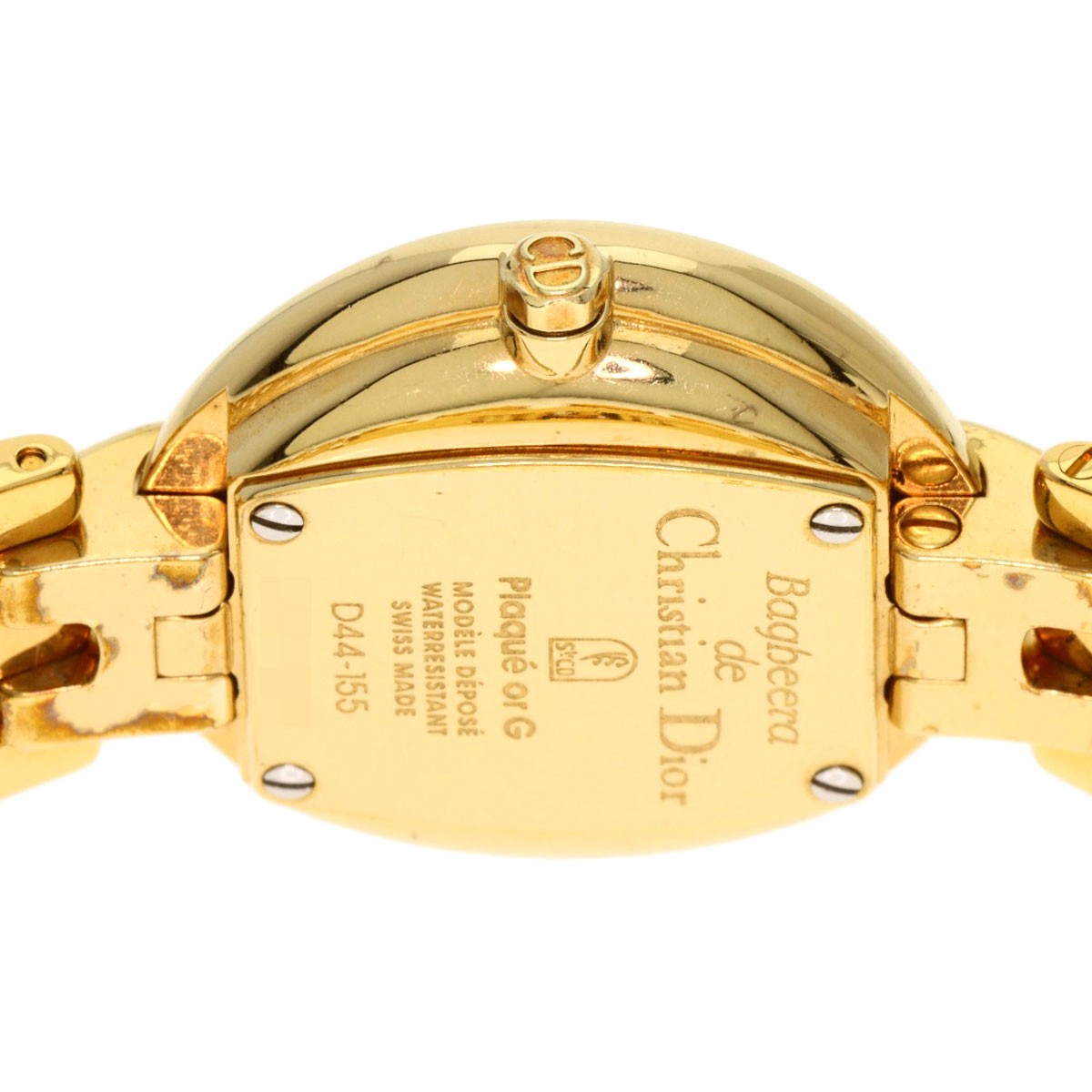 CHRISTIAN DIOR Bakira Watches D44-155 Gold Plated/Gold