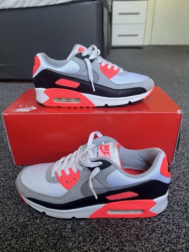 Nike Air Max 90 - Rosso infrarossi/radiante 2020 OG - U.K. 8 - US 9 - EU 42,5 - Foto 5 di 7