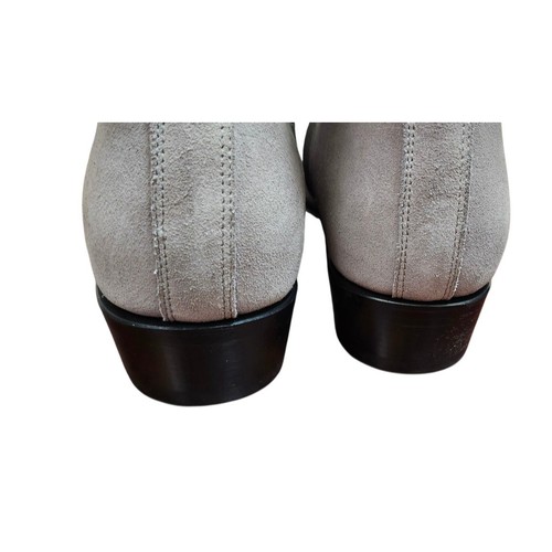 Dior Homme Wildleder Stiefeletten Herren Grau Wildleder Halbhohe Stiefel Größe US 12 / EU 46 - Bild 9 von 14